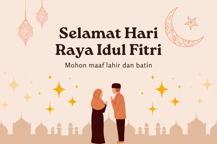 Cara pakai Twibbon Hari raya Idul Fitri 2023