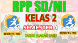 RPP SD Kelas 2 Semester 1 Kurikulum 2013 Revisi Tahun Ajaran 2022-2023 4 02a
