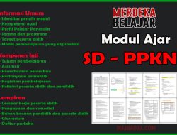 Modul Ajar Kurikulum Merdeka SD PPKn Sekolah Penggerak Tahun Ajaran 2022/2023
