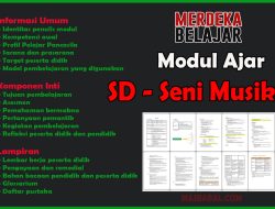 Modul Ajar Kurikulum Merdeka SD Seni Musik Sekolah Penggerak Tahun Ajaran 2022/2023