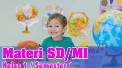Materi SD Kelas 1 T2 ST1 PB 5 3 kelas 1 semester 1