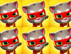 Download Talking Tom Hero Dash (MOD, Unlimited Money/Diamond) Apk for Android Free Download