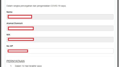 Bagi yang Lulus Seleksi Administrasi PPPK Kesehatan Wajib Melakukan Pengisian Deklarasi Sehat