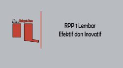 RPP 1 Lembar yang Efektif dan Inovatif