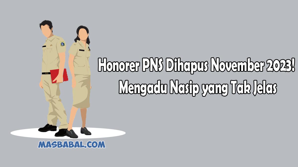 Honorer PNS Dihapus November 2023 Mengadu Nasip yang Tak Jelas