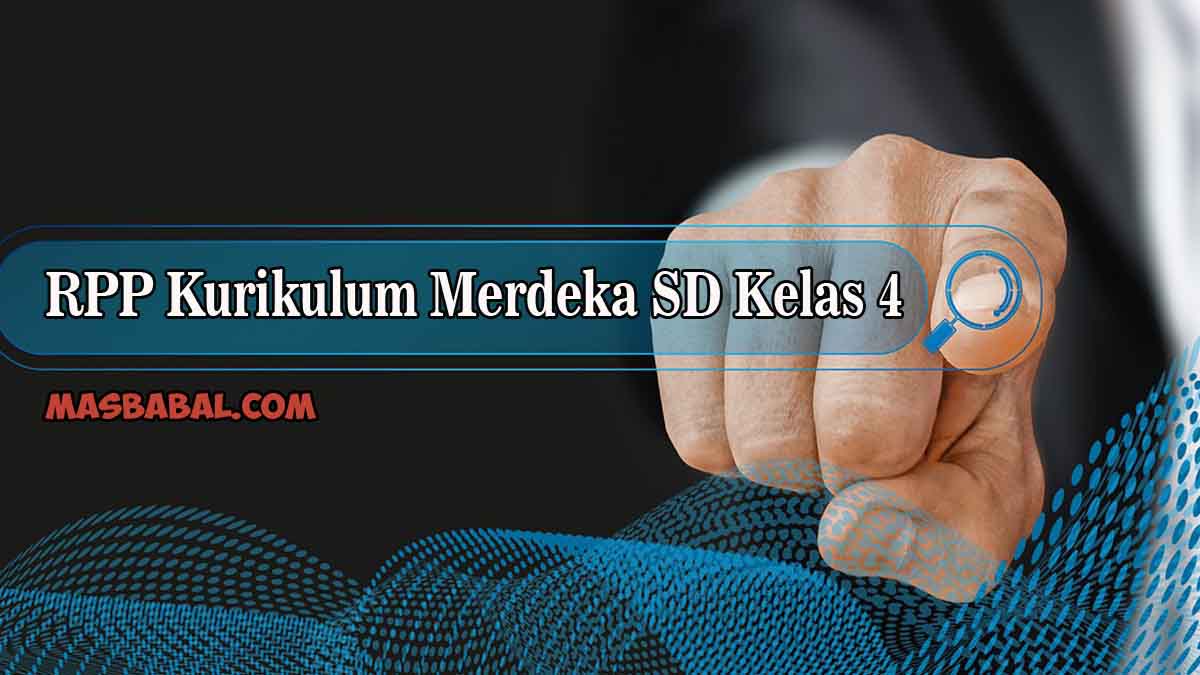 rpp kurikulum merdeka kelas 4 tahun 2023