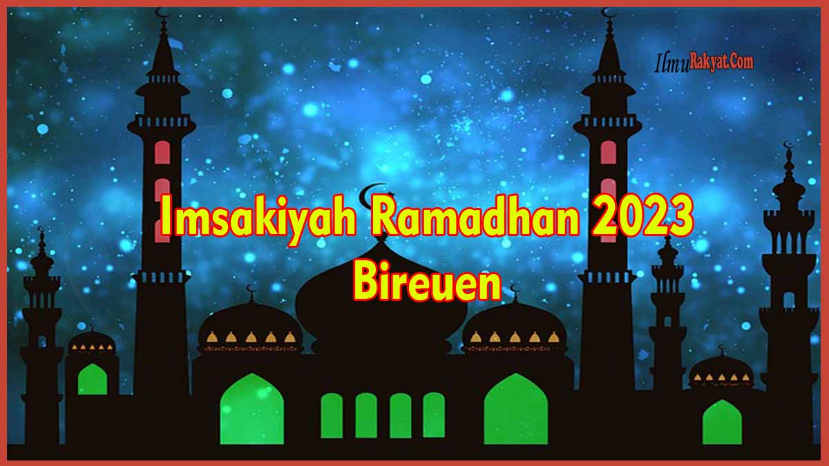 Imsakiyah Ramadhan 2023 Bireuen