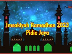 Download Imsakiyah Ramadhan 2023 Pidie Jaya