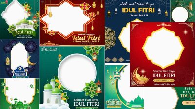 Kumpulan Twibbon Selamat Hari Raya Idul Fitri 2023 1 Syawal 1444 Hijriah