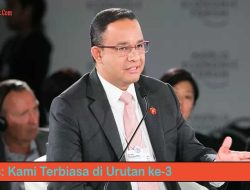 Di Survei Anies Selalu Kalah dari Ganjar dan Prabowo, Anies: Kami Terbiasa di Urutan ke-3