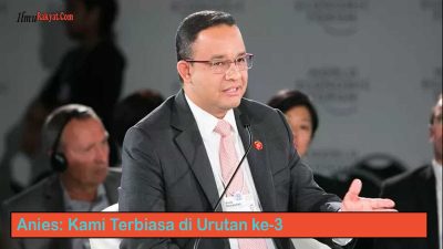 Di Survei Anies Selalu Kalah dari Ganjar dan Prabowo, Anies: Kami Terbiasa di Urutan ke-3