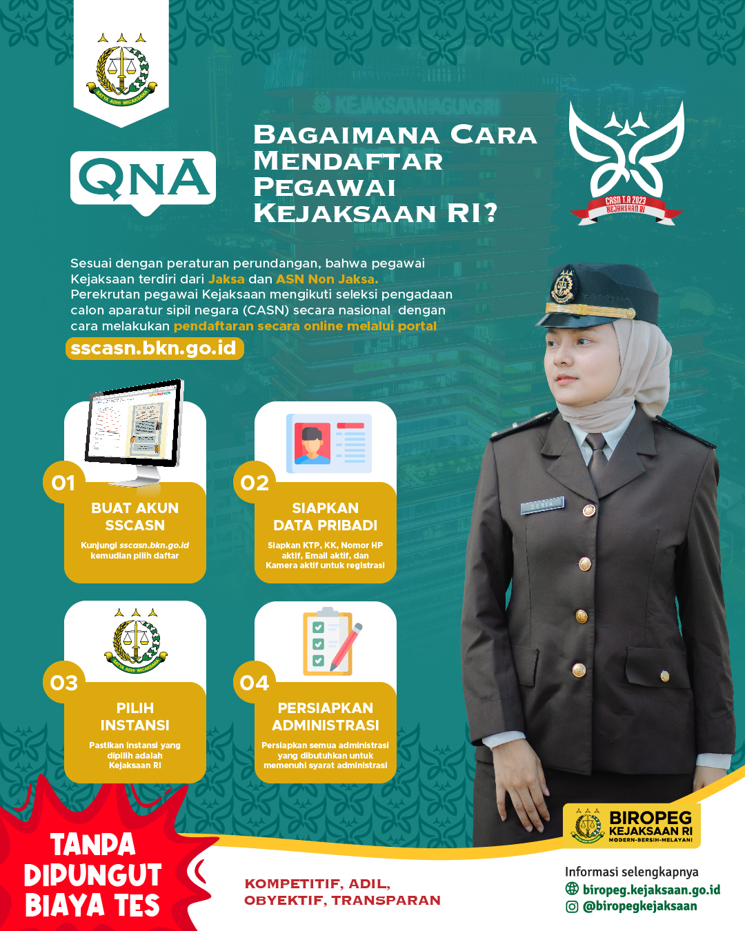 Cara Mendaftar Pegawai Kejaksaan Republik Indonesia Tahun 2023 1 cara mendaftar pegawai kejaksaan republik indonesia