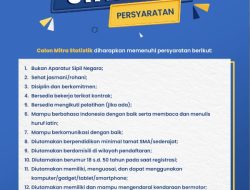 BPS Buka Pendaftaran Calon Mitra Statistik 2024: Syarat dan Cara Daftarnya