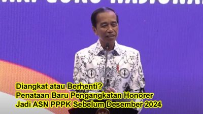 Diangkat atau Berhenti Penataan Baru Pengangkatan Honorer Jadi ASN PPPK Sebelum Desember 2024 copy