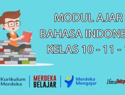 Modul Ajar Bahasa Indonesia Kelas 11 Kurikulum Merdeka Tahun Ajaran 2023-2024