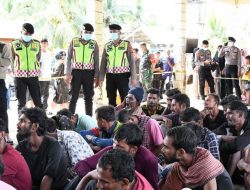 Polisi Ungkap Aktor Utama di Balik Penyelundupan Rohingya ke Aceh