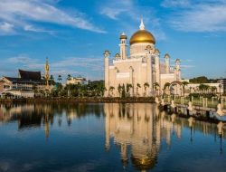 Mengintip Kemegahan Masjid Omar Ali Saifuddien, Tempat Pangeran Mateen dari Brunei Menikah