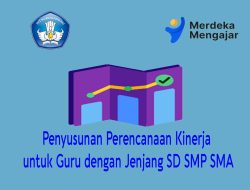 Penyusunan Perencanaan Kinerja untuk Guru dengan Jenjang SD SMP SMA