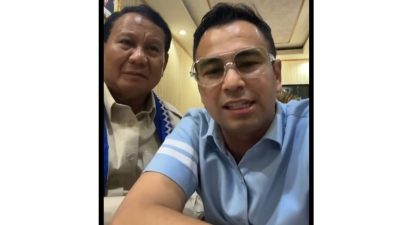 Raffi Ahmad Live Instagram Bersama Prabowo, Para Selebriti Kirim Doa