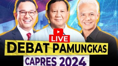 LIVE | Debat Capres Kelima Calon Presiden Pemilu Tahun 2024