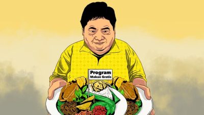 Biaya Program Makan Siang Gratis Bakal Diambil dari Dana BOS, Ungkap Airlangga
