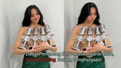 Ini daftar lengkap pemenang SCTV Music Awards 2024 yang telah diumumkan pada Selasa, 14 Mei 2024 malam
