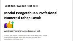 Soal dan Jawaban Post Test Modul Pengetahuan Profesional Numerasi tahap Layak - Pelatihan Mandiri 2024 6 Soal dan Jawaban Post Test Modul Pengetahuan Profesional Numerasi tahap Layak - Pelatihan Mandiri 2024