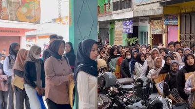 Viral Ratusan Orang Antre Lamar Kerja di Warung Seblak, Netizen: Sulitnya Dapat Pekerjaan 8 Warung Seblak