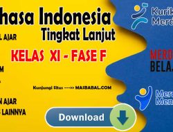 Modul Ajar Bahasa Indonesia Tingkat Lanjut Kelas XI Kurikulum Merdeka (Kurmer) Tahun Ajaran 2024-2025