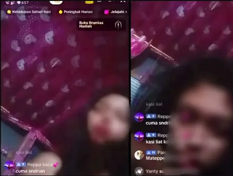 Aksi Mesum Wanita saat Live Tiktok Hebohkan Warga Sulsel