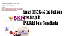 Formasi CPNS 2024 & Cara Buat Akun Sscasn.bkn.go.id, PPPK Boleh Daftar Tanpa Mundur 7 Formasi CPNS 2024 & Cara Buat Akun Sscasn.bkn.go.id, PPPK Boleh Daftar Tanpa Mundur