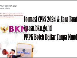 Formasi CPNS 2024 & Cara Buat Akun Sscasn.bkn.go.id, PPPK Boleh Daftar Tanpa Mundur