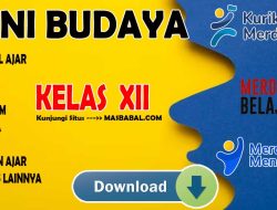 Modul Ajar Seni Budaya Kelas XII Kurikulum Merdeka (Kurmer) Tahun Ajaran 2024-2025