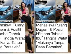 Positif Narkoba, Mahasiswi Pekanbaru Ditetapkan Tersangka usai Tabrak IRT hingga Tewas