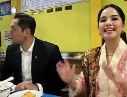AHY dan Annisa Pohan Makan di Warung Sederhana Pakai Jas dan Kebaya, Netizen: Pejabat Selera Merakyat