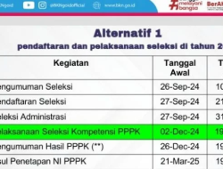 Inilah Jadwal Pendaftaran PPPK 2024, BKN: Disepakati Alternatif 1
