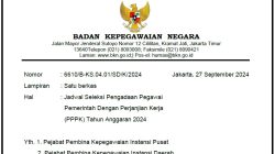 Jadwal Seleksi Pengadaan Pegawai Pemerintah Dengan Perjanjian Kerja (PPPK) Tahun Anggaran 2024 4 Jadwal Seleksi Pengadaan Pegawai Pemerintah Dengan Perjanjian Kerja (PPPK) Tahun Anggaran 2024