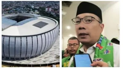 Ridwan Kamil ‘Janji’ Bangun Stadium Standar Internasional yang Lebih Baik dari JIS