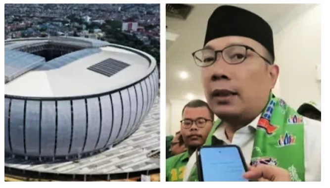 Ridwan Kamil 'Janji' Bangun Stadium Standar Internasional yang Lebih Baik dari JIS