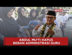 Pidato Mendikdasmen: Mulai Tahun 2025 Guru Tak Terbebani Tugas Administrasi