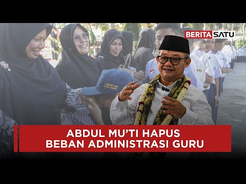 Pidato Mendikdasmen Mulai Tahun 2025 Guru Tak Terbebani Tugas Administrasi
