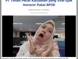 PT Timah Pecat Karyawan yang Viral Ejek Honorer Pakai BPJS!