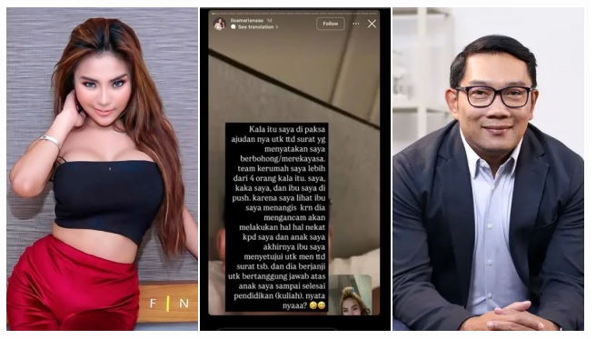 Heboh! Ridwan Kamil Diduga Selingkuh, Disebut Kabur Saat Tahu Lisa Mariana Hamil 1 Heboh! Ridwan Kamil Diduga Selingkuh, Disebut Kabur Saat Tahu Lisa Mariana Hamil
