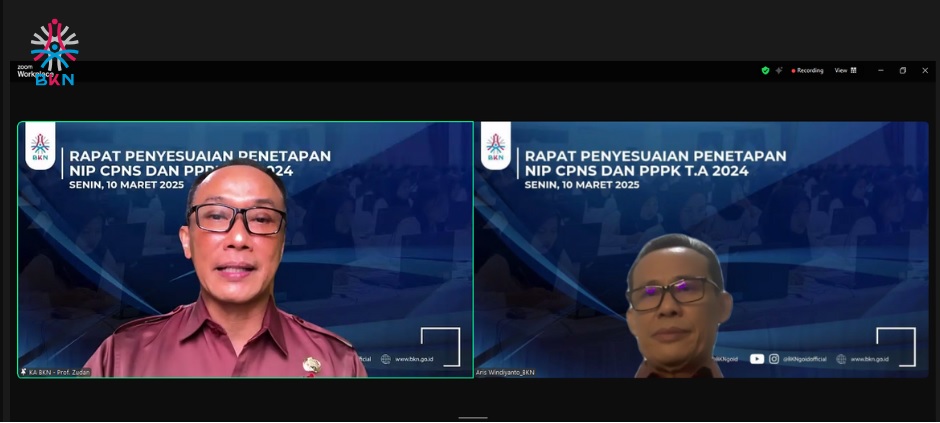 Kepala BKN Pastikan Proses Penetapan NIP CPNS & PPPK 2024 Terus Berlanjut