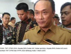 Kepala BKN Zudan Arif Resmi Umumkan TMT CPNS dan PPPK 2024 Dihitung Mulai 1 Maret 2025