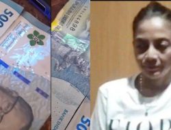 Mantan Artis Kolosal Pengedar Uang Palsu, Tersangka melakukan pembelian di Hypermart