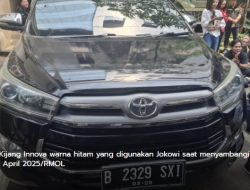 Mobil yang Dipakai Jokowi Melapor Tuduhan Ijazah Palsu ke Polda Metro Jaya Ternyata Nunggak Pajak