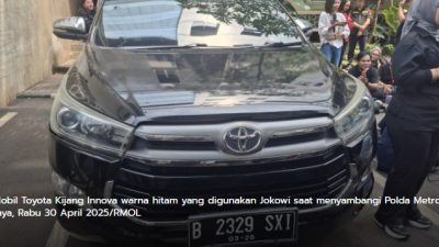 Mobil yang Dipakai Jokowi Melapor Tuduhan Ijazah Palsu ke Polda Metro Jaya Ternyata Nunggak Pajak 10 Mobil yang Dipakai Jokowi Melapor Tuduhan Ijazah Palsu ke Polda Metro Jaya Ternyata Nunggak Pajak