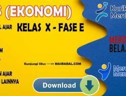 Modul Ajar Ekonomi IPS Kelas 10 SMA Kurikulum Merdeka (Kurmer) Tahun Ajaran 2025-2026